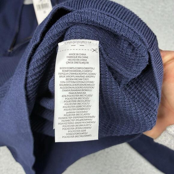 Polo Ralph Lauren Fleece Men’s Medium Blue 1/4 Zip Paris Olympics 2024 NWT - Picture 5 of 9